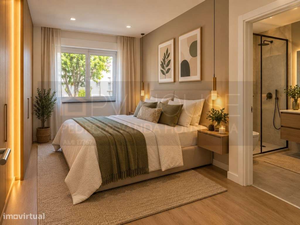 Apartamento T3 totalmente remodelado | Suíte | 2 WC | Próximo da Es...-11