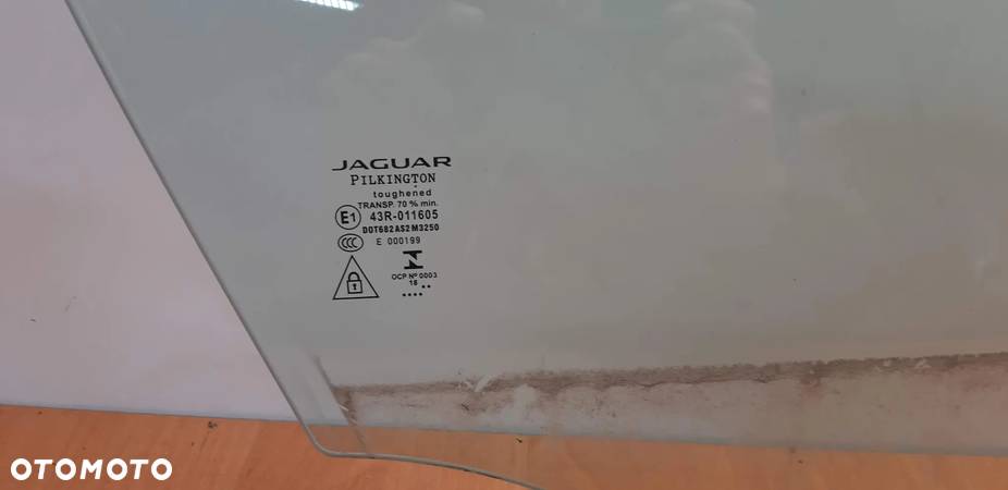 Szyba boczna prawy przód 43R-011605 Jaguar XF x260 2018r. - 4