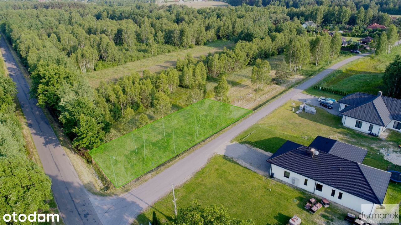 Spokojne miejsce na wymarzony dom- działka 9 arów