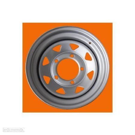 Jante Ferro Tyrex Reforçada 6.5×15 ET -10 “Silver” UMM - 1