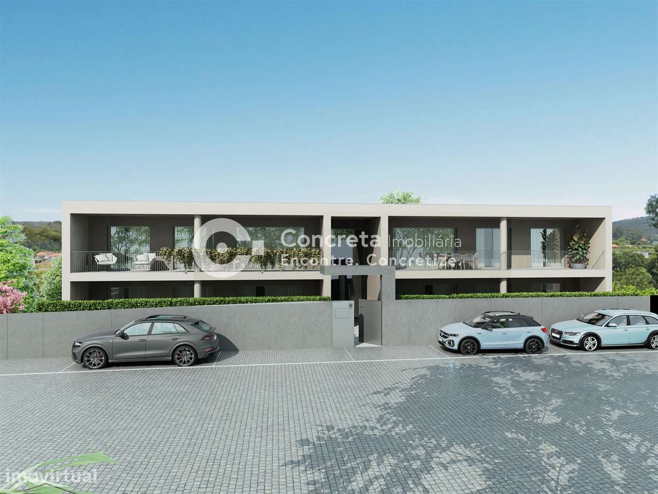 Apartamento T2 novo com logradouro em Vilar do Monte, Barcelos - Grande imagem: 5/8