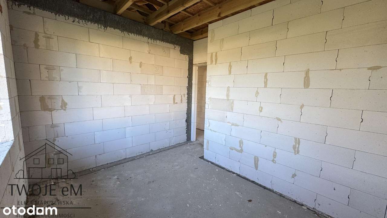 Dom w stanie surowym otwartym-zadaszony-cicha okolica-12