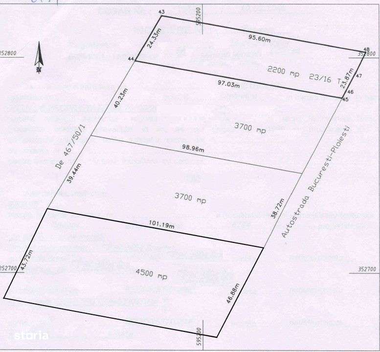 Teren intravilan(2200 mp/4500 mp) cu deschidere la autostrada A3!-5