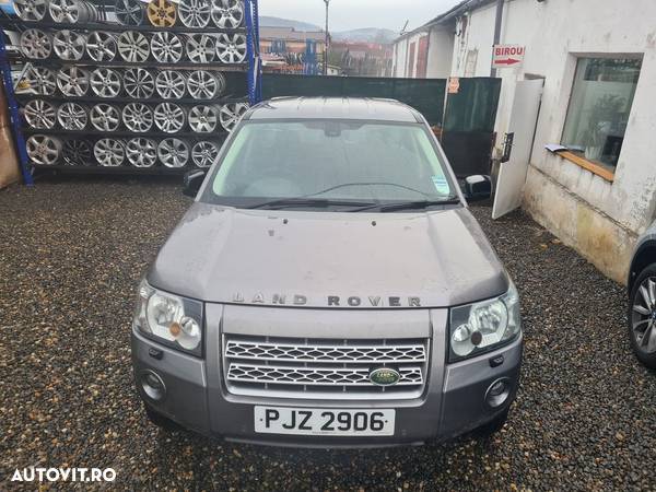 Bara fata Land Rover Freelander 2 2006 - 2010 ARGINTIU (777) model cu spalatoare far - 1