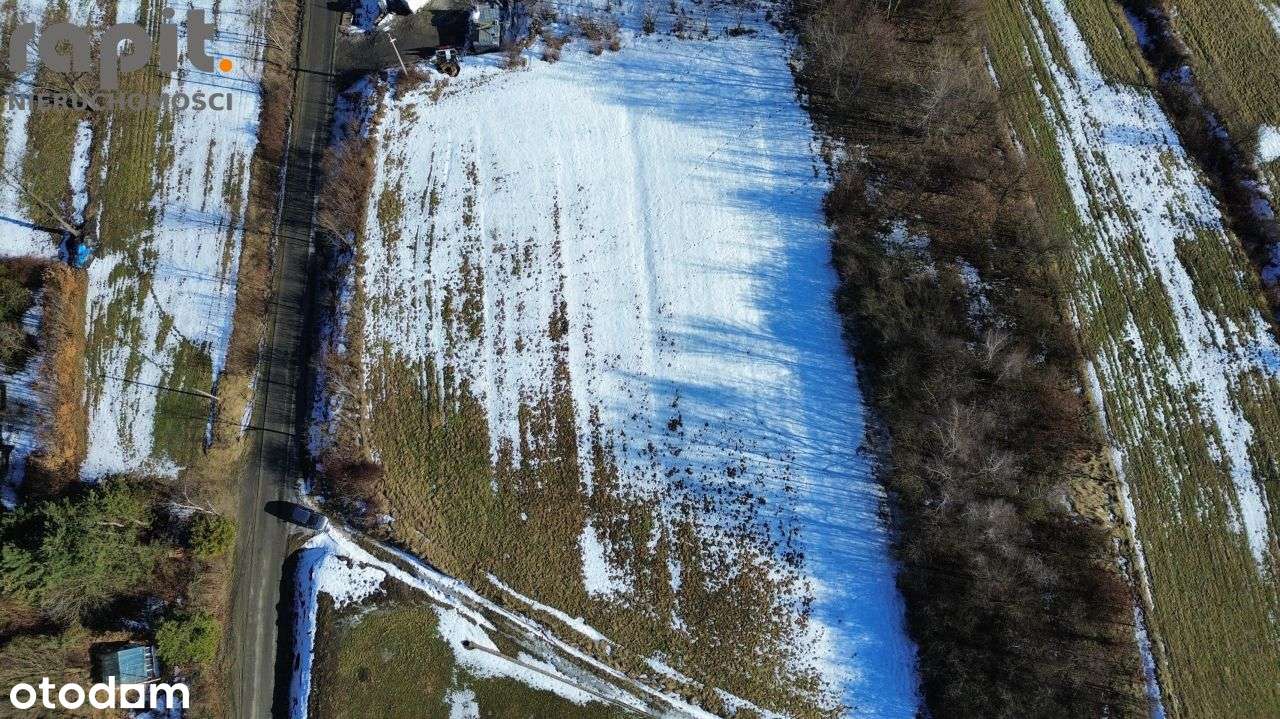 Trzy działki budowlane Poręba gm.Myślenice-4