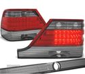 FAROLINS TRASEIROS LED PARA MERCEDES S W140 94-98 VERMELHO CINZA - 1