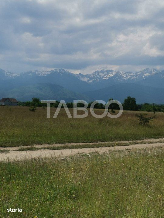 10 ha teren pretabil investitii 20 euro/mp Valea Avrigului Sibiu