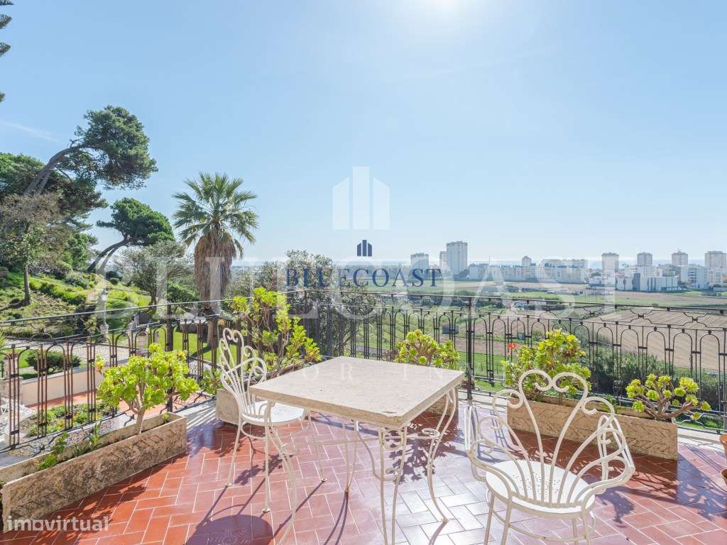 Fantástico Palacete com vista única na Costa da Caparica-39