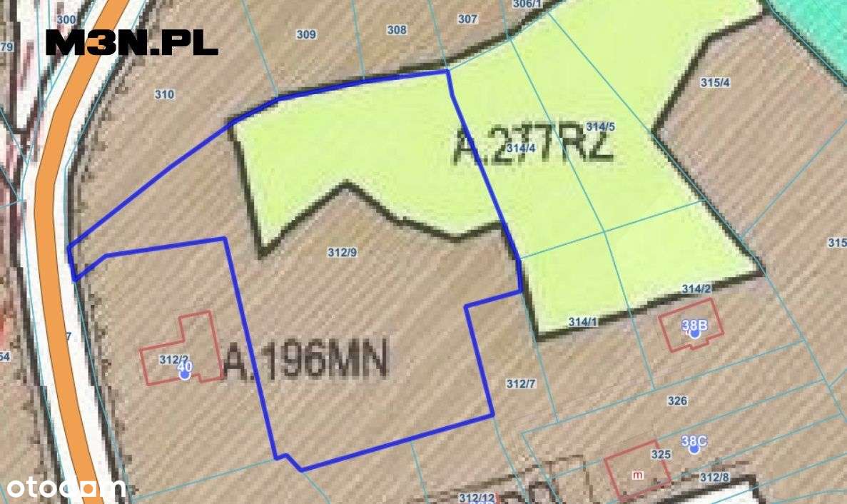 Działka budowlano rolna 46 arów Świątniki Górne-18