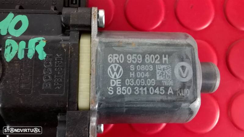 Motor Elevador Vidro Frente Direito - 6R0959802H [VW Polo 6R] - 2