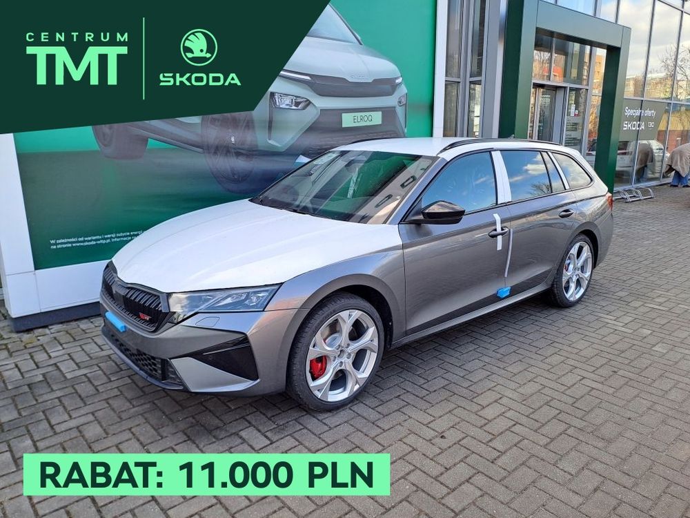 SKODA OCTAVIA 2.0 TSI 265KM DSG RS, fabryczny hak, dostępna od ręki