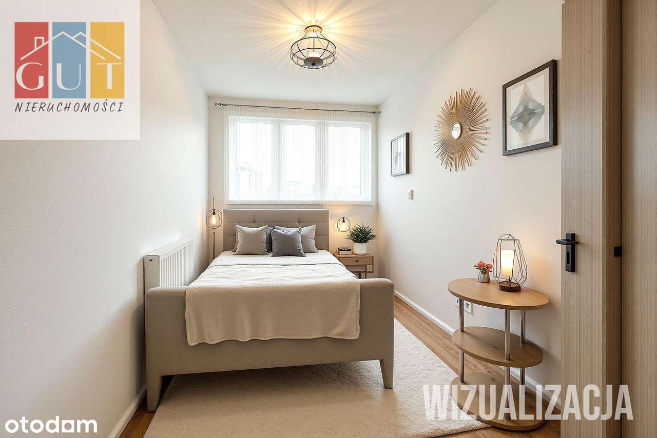 Na sprzedaż: 2-pokojowe mieszkanie na parterze 47,3 m², os. Pojezierze-7