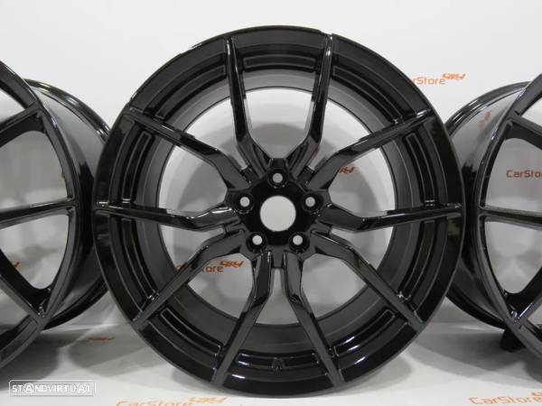 Jantes Ford look RS 19 x 8 et 45 5x108 Preto Brilhante - 3