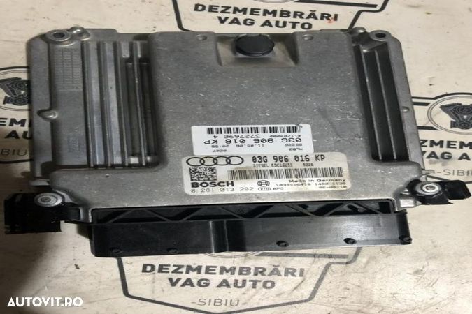 ECU Calculator motor Audi A4 2.0TDI - 0281013292 (0 281 013 292), 03G906016KP (03G 906 016 KP) - 1