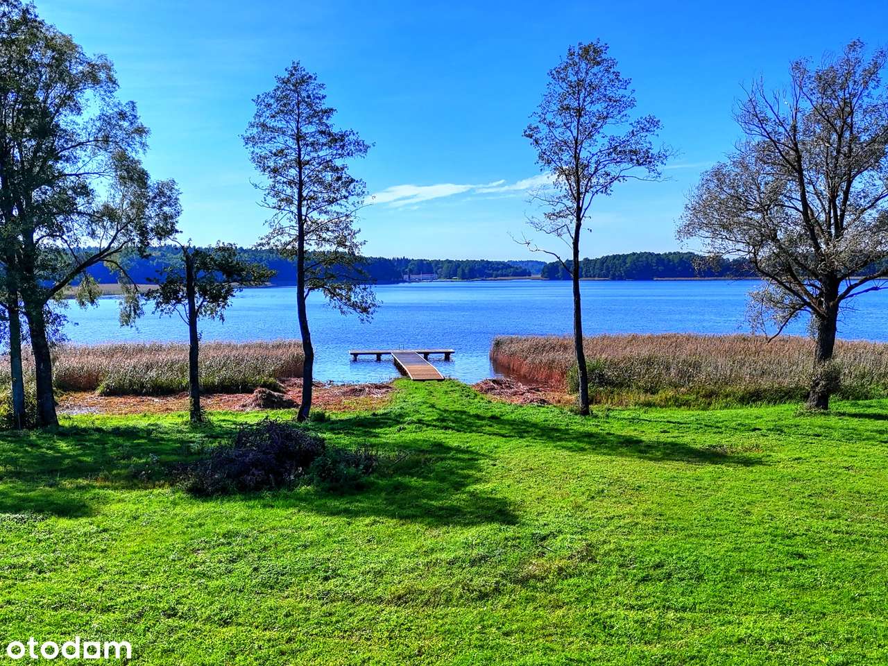 Działka budowlana na Szlaku WJM z linią brzegową.-9