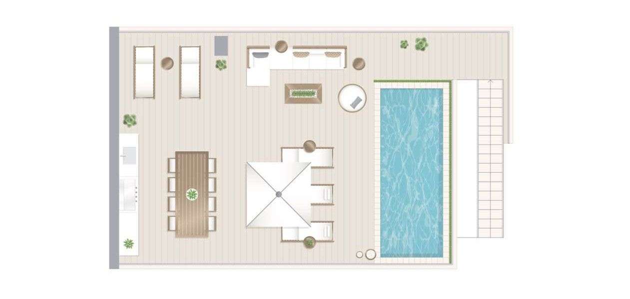 Luxuosa penthouse com vista mar e piscina aquecida-37