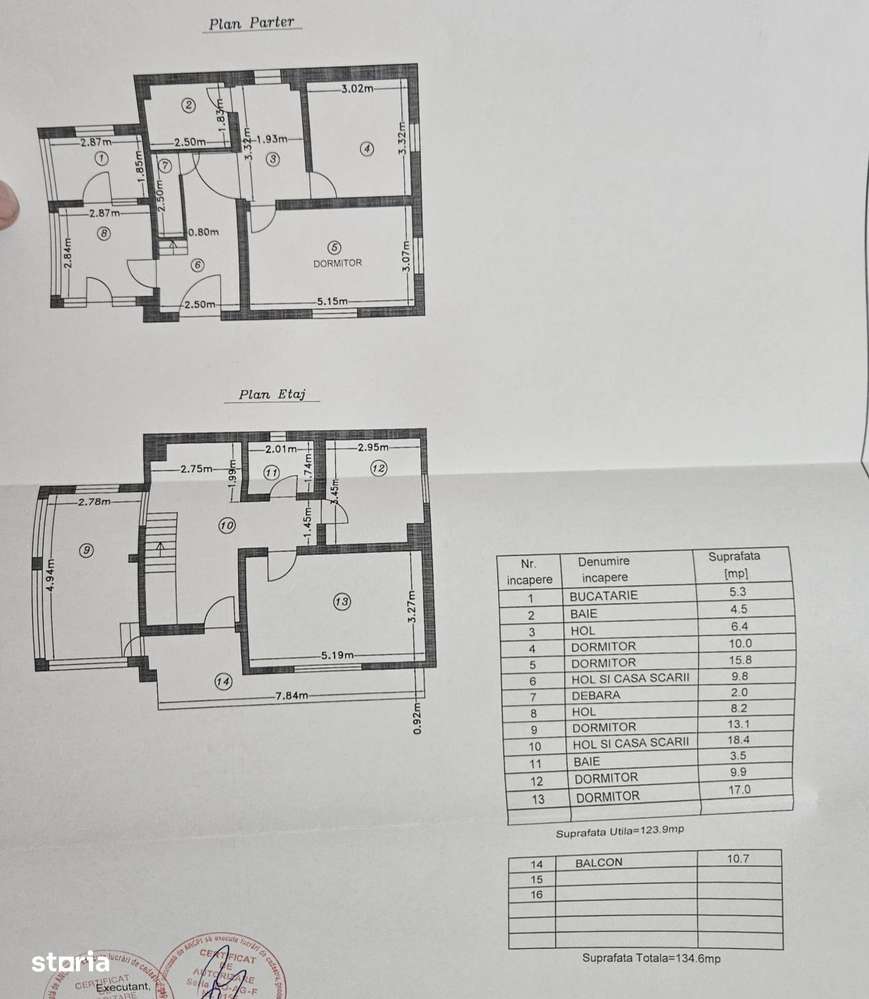 Casa P+1,5 dormitoare, Costești langa Spital-3