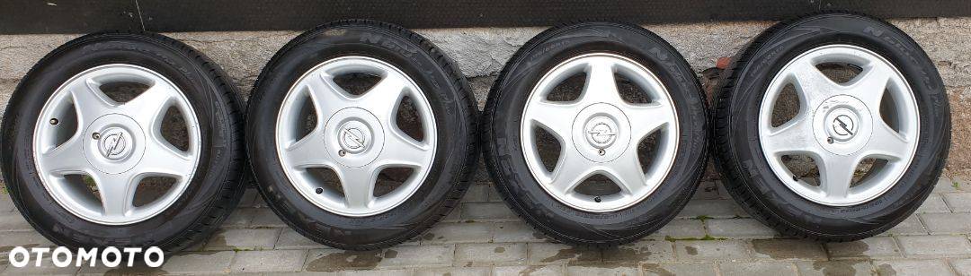 KOŁA OPEL CORSA ASTRA MERIVA ZAFIRA 4X100 ET49 OPONY NEXEN 195/60 R15 - 1