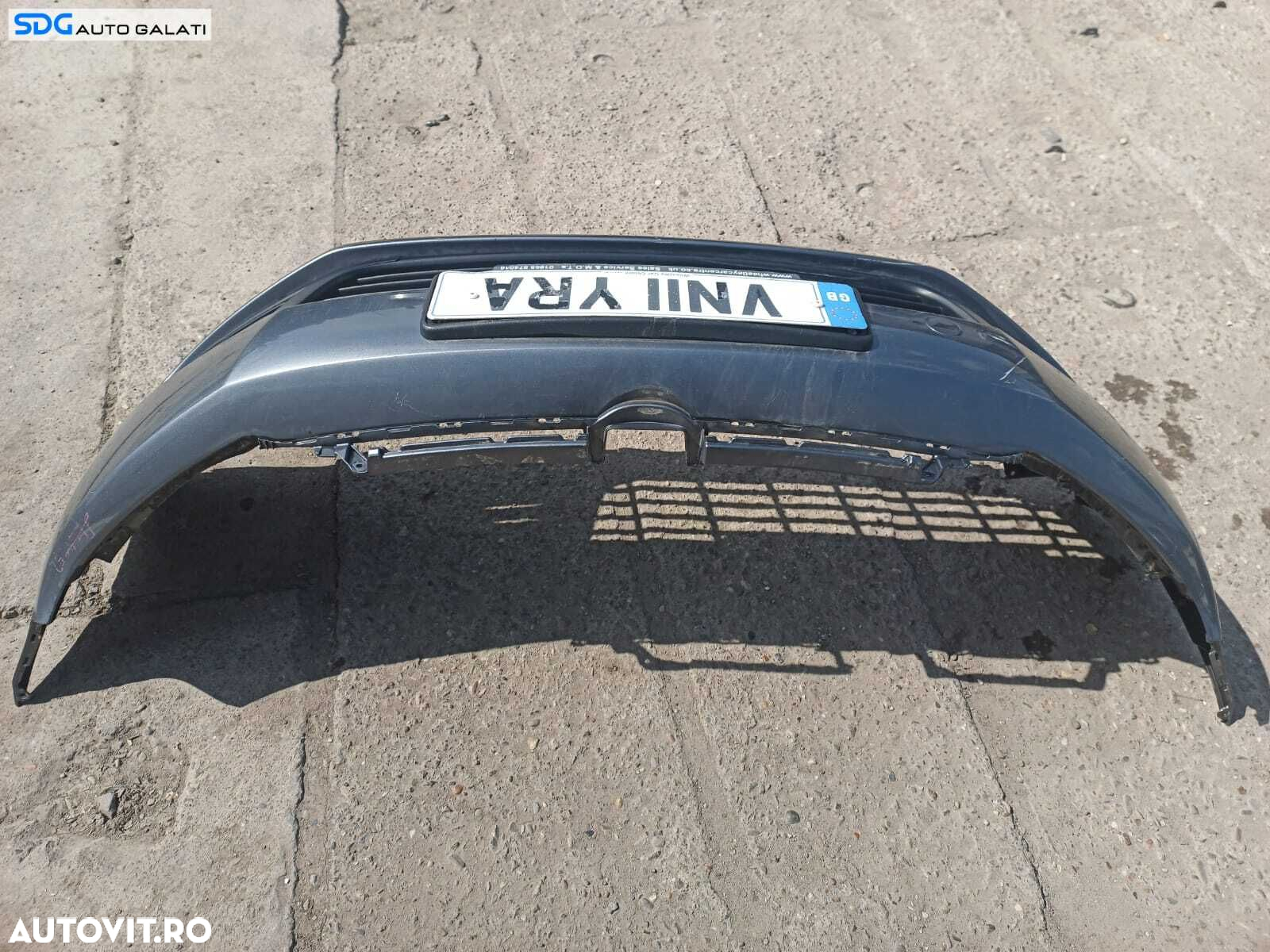 Bara Spoiler Fata Volkswagen Golf 6 Break Variant Combi 2008 - 2014 Culoare LD7X Cod 1K9807217AA [L0496] - 3