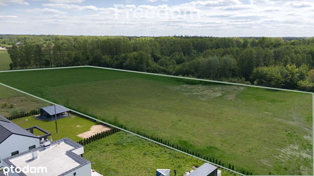 Rozwojowa działka budowlana 2,57 ha – Książenice - Pełny obrazek: 4/5