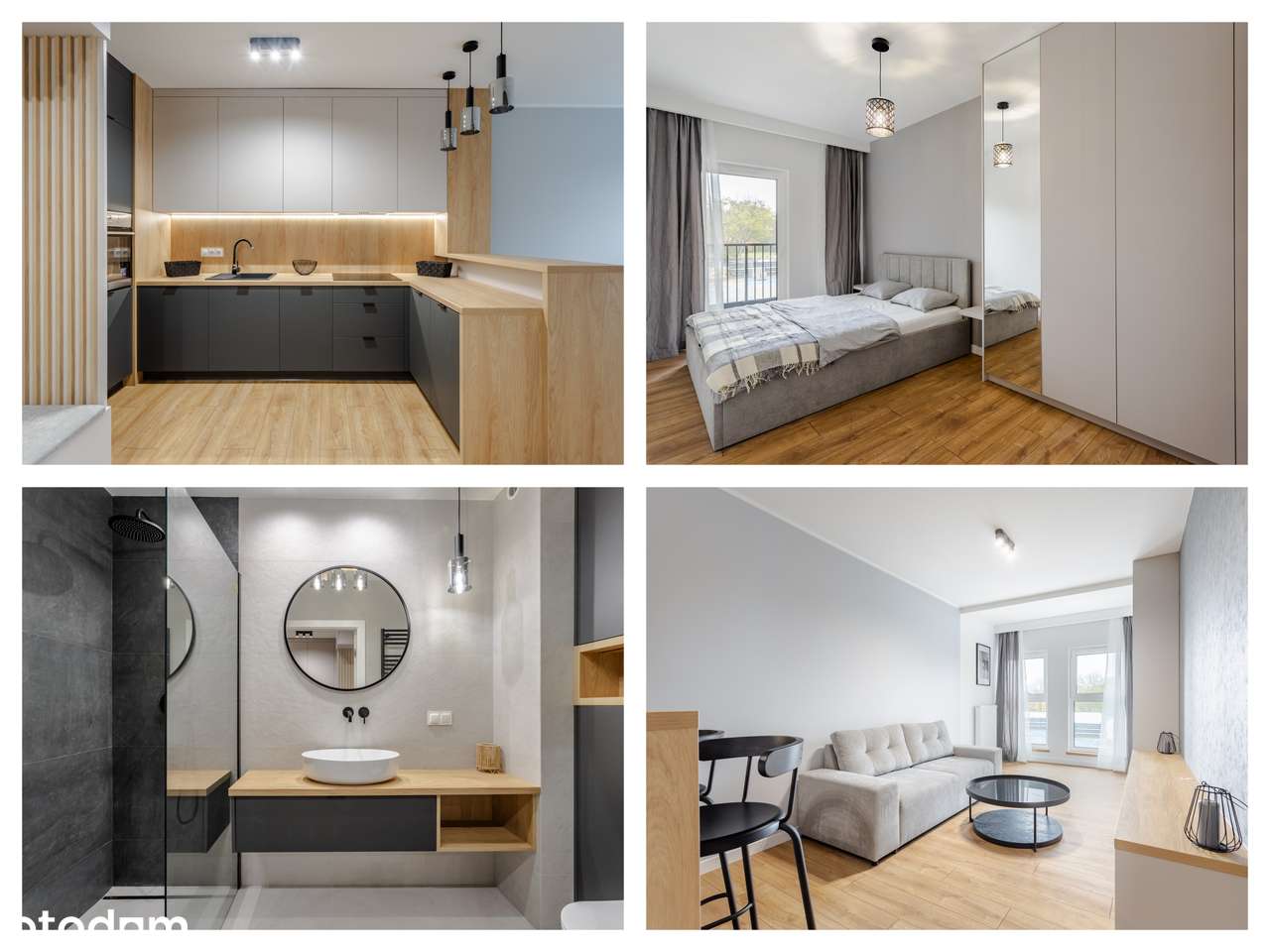 Nowe|Piątkowo|Umeblowane|1 Piętro|2 Pokoje -45m2 + 2 Miejsca w Hali-0