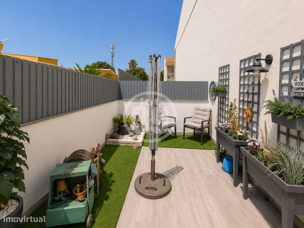 Moradia em Banda na Branqueira Terraço Amplo com Vista Campo e Gara...-25