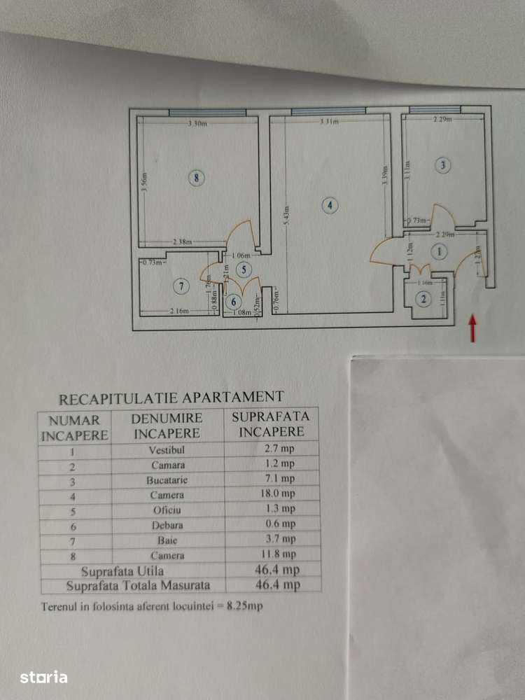 2 camere Pajura/ Bucurestii Noi / imobil reabilitat-3