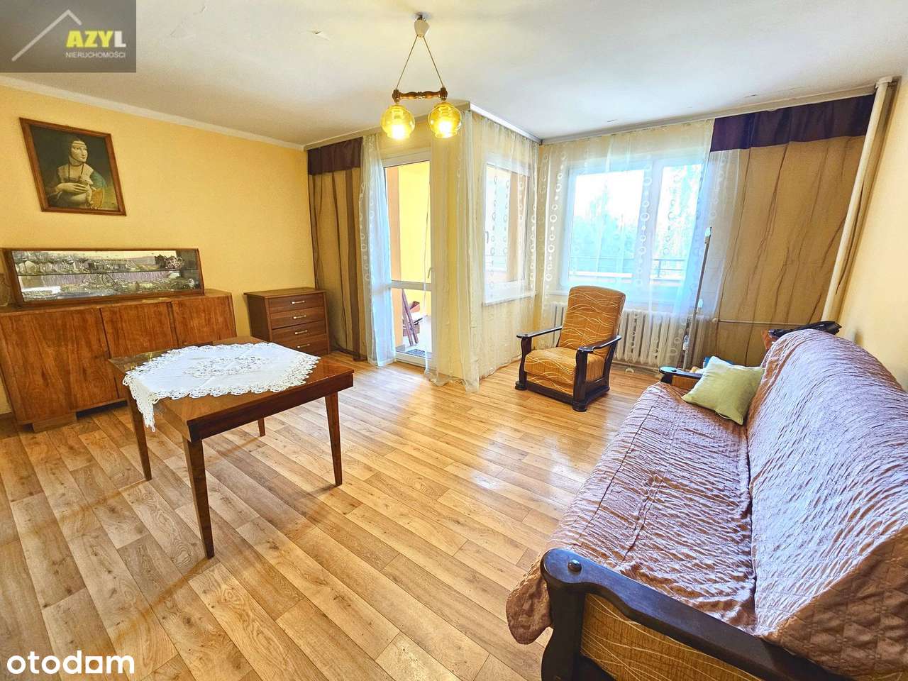 Zagórze ul. Lenartowicza - Przestronne dwa pokoje z dwoma balkonami.-0