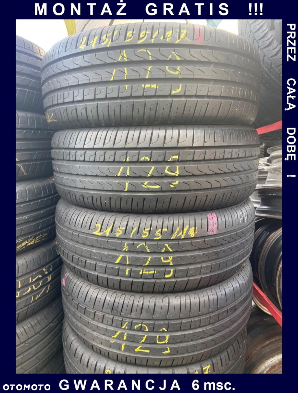 215/55/17 Pirelli P7 Cinturato_7mm_4szt_(129) - 1