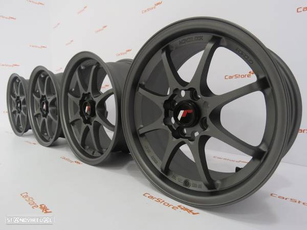 Jantes Japan Racing JR5 15x7 ET35 4x100 Matt Gun Metal - 6