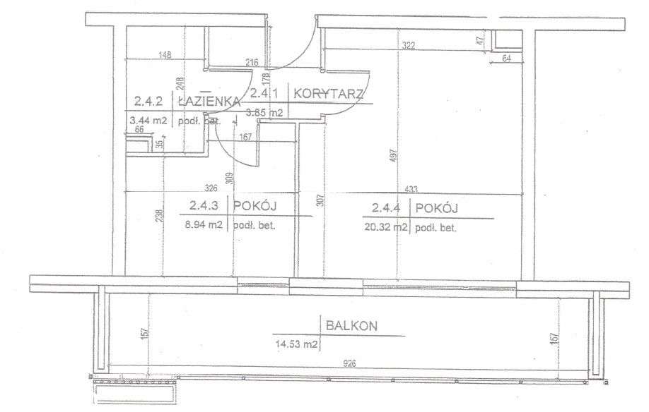 Mieszkanie, 37 m², Toruń-13