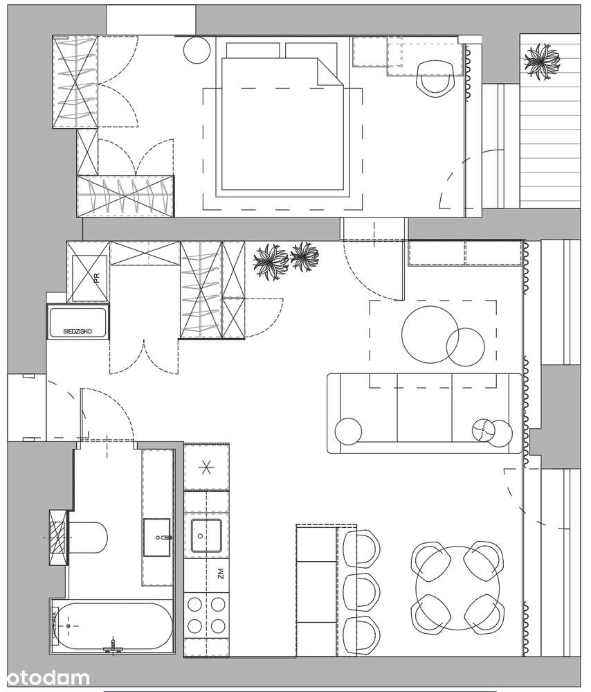 Centrum/Wola przy Arkadii | 2 balkony i garderoba | *BEZ PROWIZJI*-19