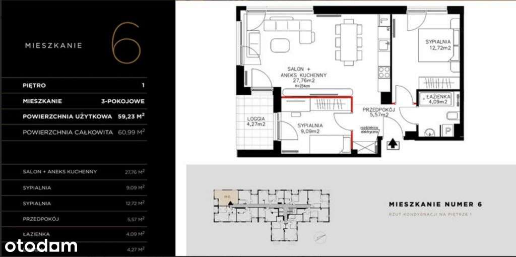 Na sprzedaż 3-pokojowe mieszkanie ul. Kobierzyńska-16