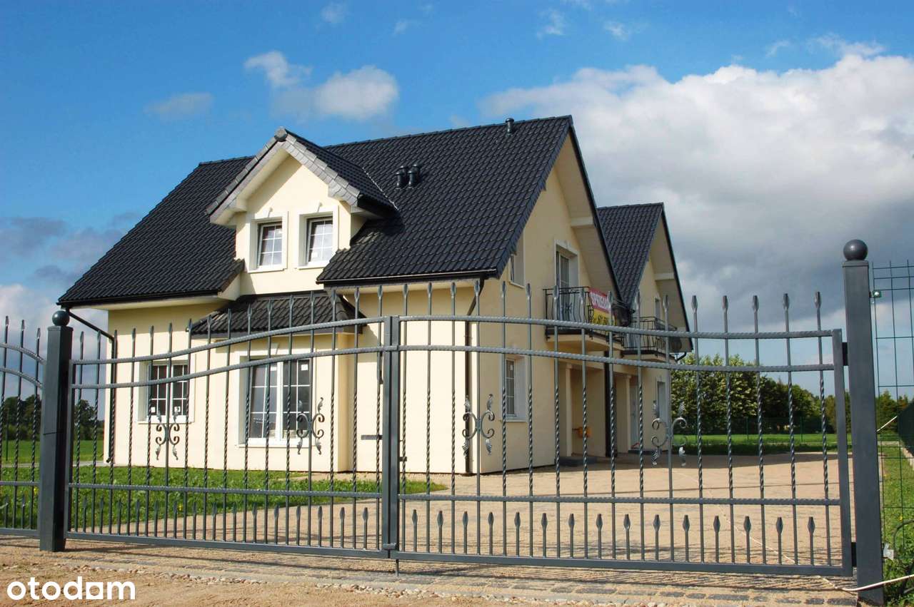 Przytulny bliźniak w Dobrzewinie | cena za 1 lokal | działka 570 m²
