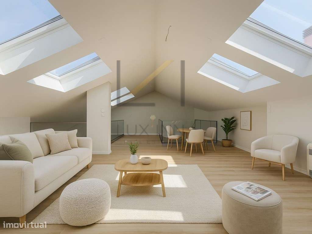 Apartamento Novo com Mezanino no Centro de Carcavelos- Elevado Padr... - Grande imagem: 4/21