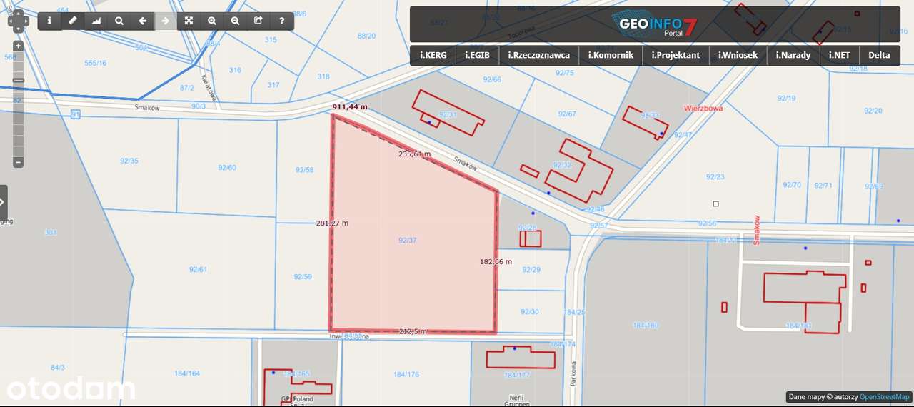 Na Sprzedaż Uzbrojony Grunt 5 Ha pod Aktywność Gospodarczą Blisko A4-8
