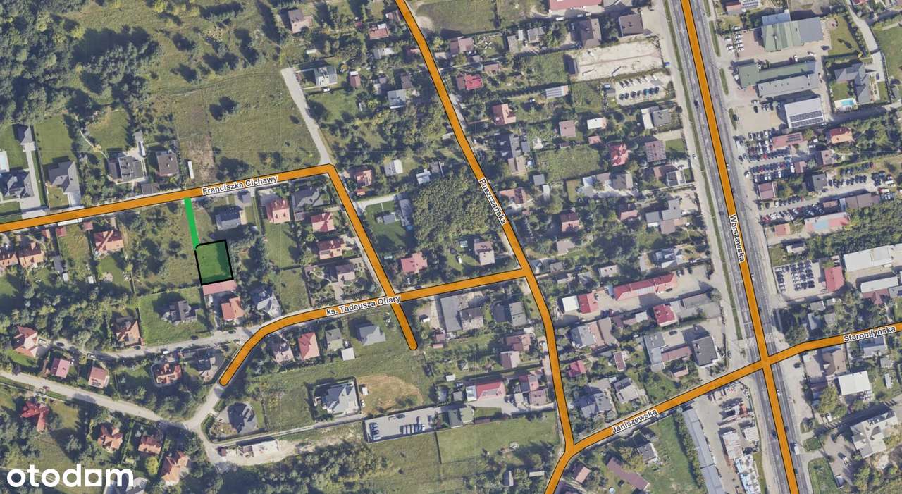 DZIAŁKA BUDOWLANA  604 m² » Radom, os. Młynek Janiszewski - Pełny obrazek: 5/5