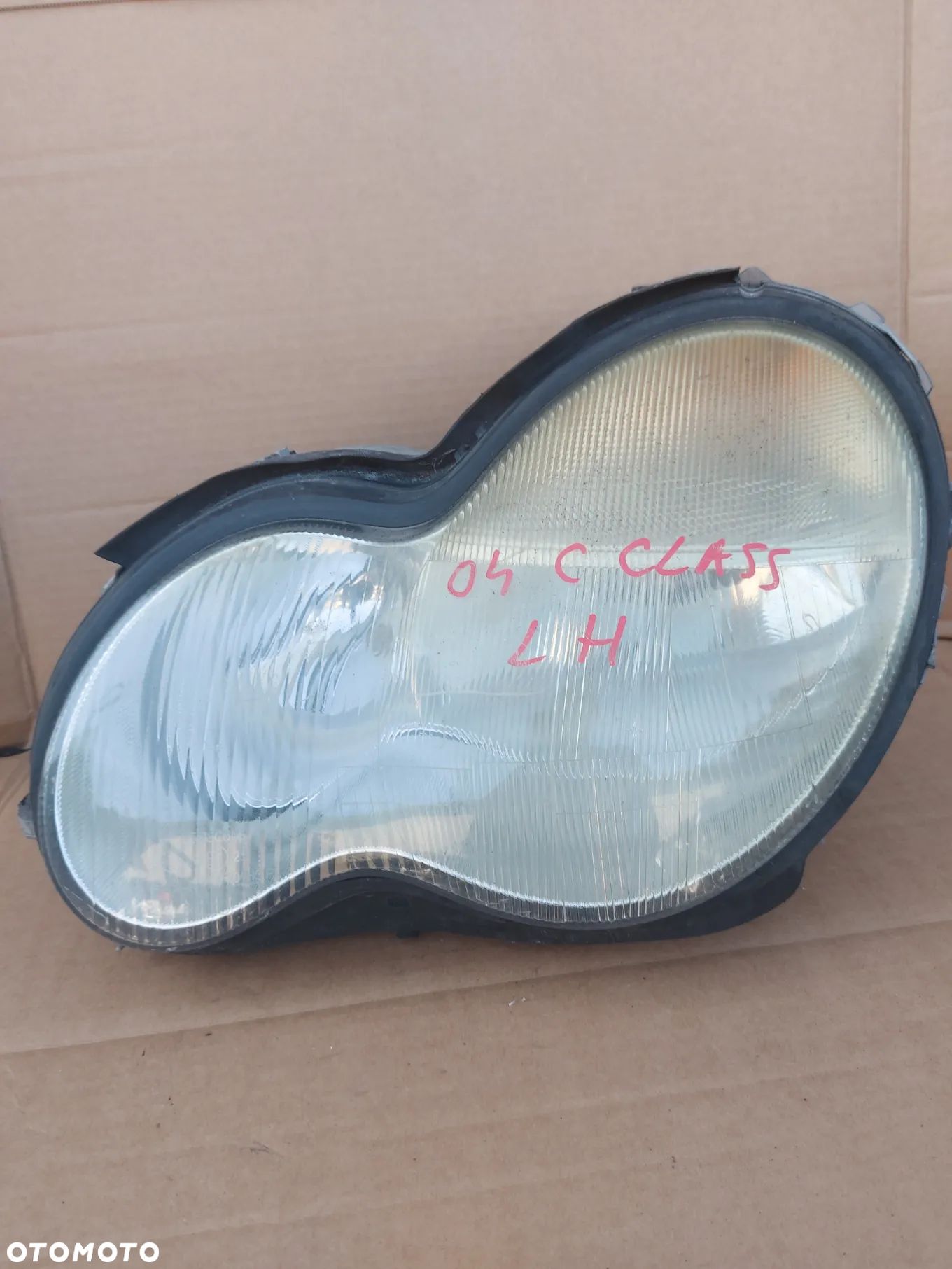 MERCEDES C-KLASA '04R LAMPA LEWA PRZEDNIA PRZÓD ANGLIK 0301166601 - 1