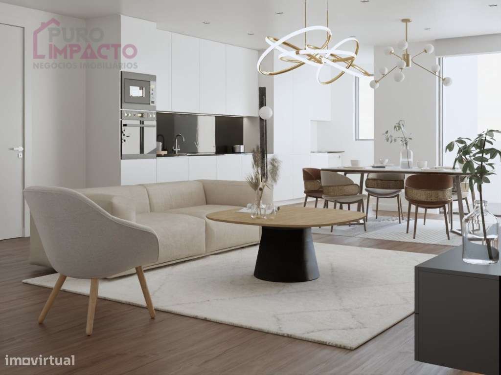 NOVO T1 4º piso em Águas Santas com Varanda - Grande imagem: 4/13