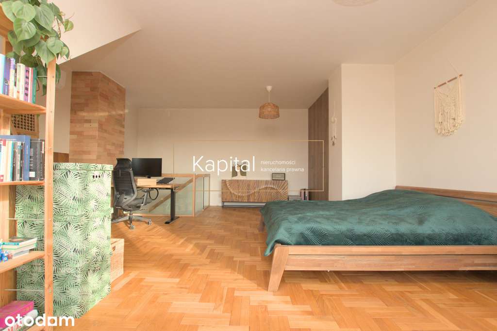 Designerskie mieszkanie z antresolą 73 m2 Maślice-10