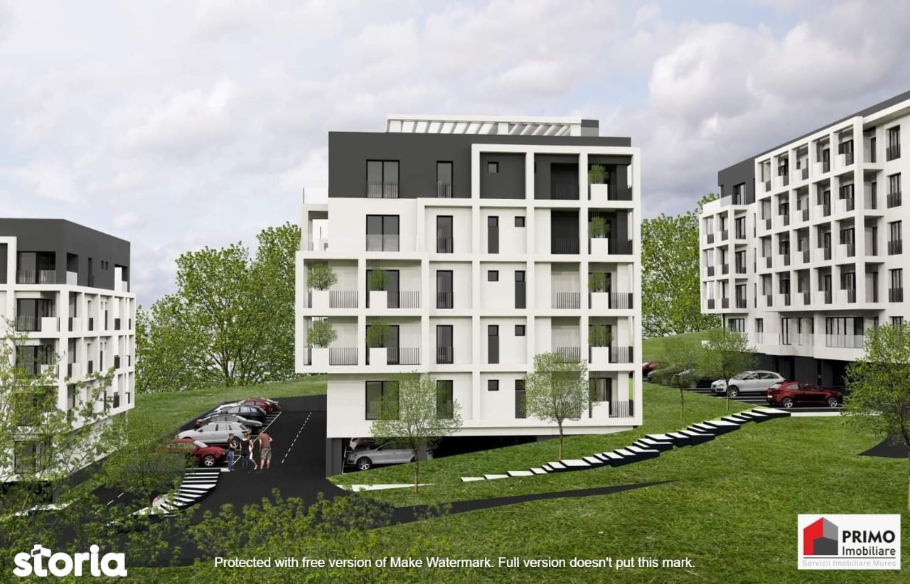 Apartament cu 2 camere Targu-Mures(zona Tudor) bloc nou