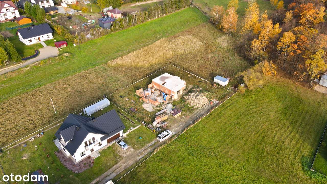 Nowoczesny bliźniak w Mordarce z widokiem na góry-13