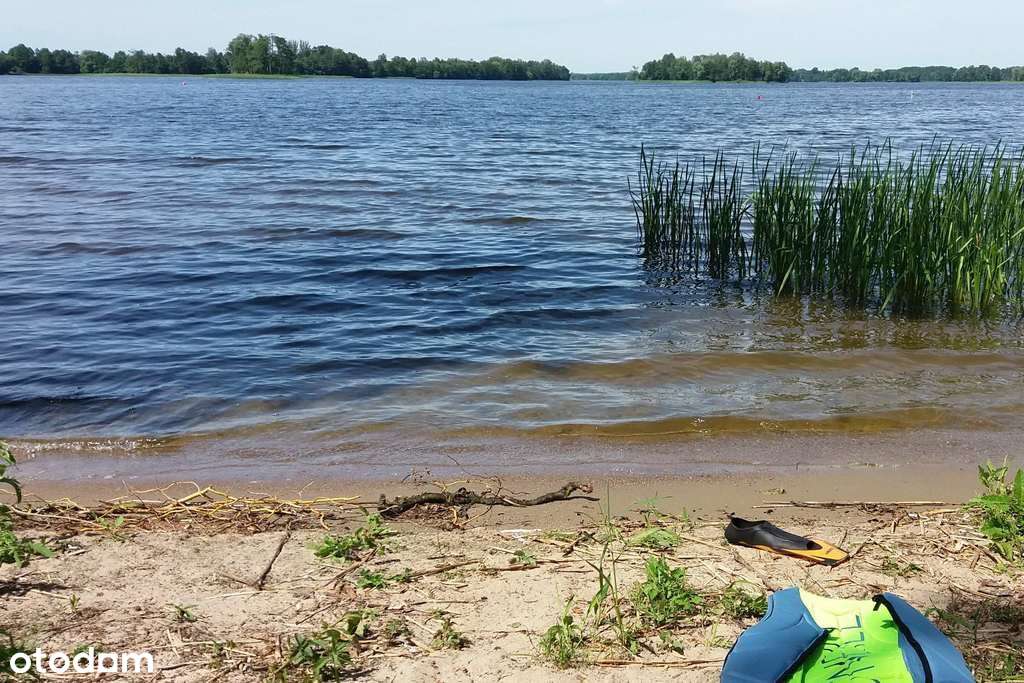 piękna, budowlana, linia brzegowa jeziora Dadaj - Pełny obrazek: 4/7