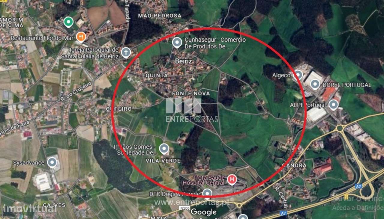 Venda de Terreno c/ 5226.76 m2 para construção, Beiriz, Póvoa de Va - Grande imagem: 1/7