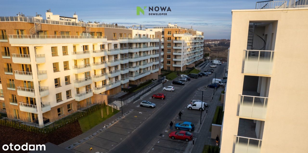 Dwupokojowe mieszkanie z balkonem | NOWE OSIEDLE