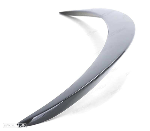 AILERON SPOILER TRASEIRO LOOK AMG PARA MERCEDES C W205 2014- 4P PRETO BRILHANTE - 2