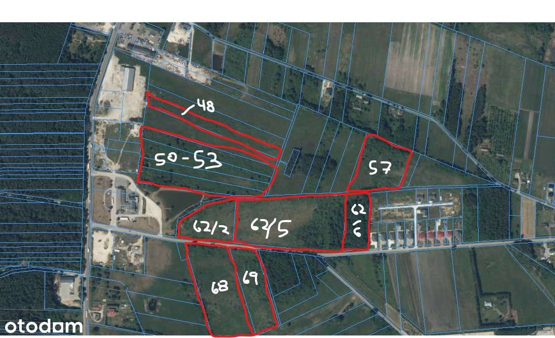 Sprzedam działki 17.18 ha, Elżbiecin, blisko drogi Busko-Kielce 73 - Pełny obrazek: 1/6