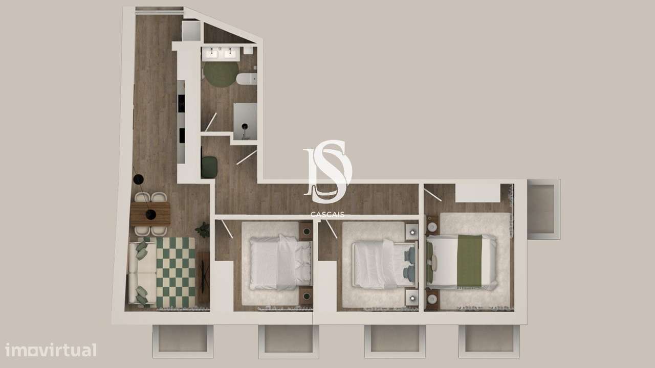 Apartamento T3 Venda em Cacém e São Marcos,Sintra-10