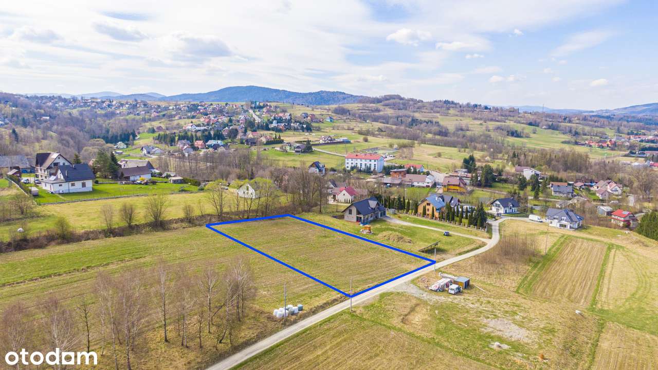 Działka Budowlana z Pięknym Widokiem - Juszczyn - Pełny obrazek: 4/6