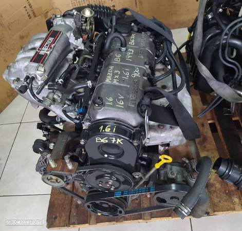 Motor Mazda MX3  Mazda 323 -1.6i 16v 90cv B6 B67K caixa 5 velocidades - 2